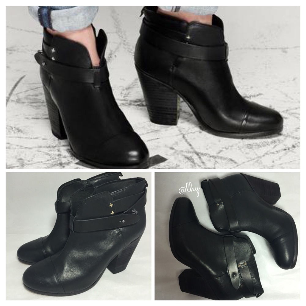 Rag And Bone Harrow Booties - 38.5 - image 1